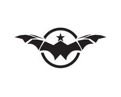 Logos de murciélagos vectoriales vector