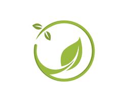 Imagen de vector verde único de plantilla de logotipo empresarial de agricultura