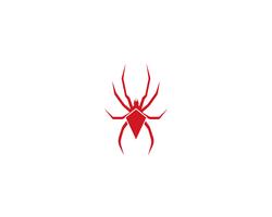 Spider logo vector illustrations