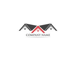 Home logo vector template building