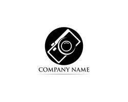 Fotografia Logo Vector Ilustrador Negro