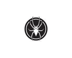 Spider logo vector illustrations