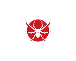 Spider logo vector illustrations