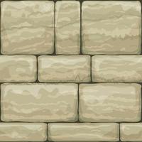Seamless texture of old stone vector