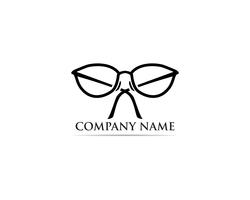 Gafas Logo Design vector