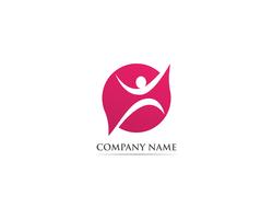 Health care logo vector template