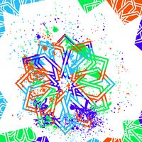 Islamic Star  Background  vector