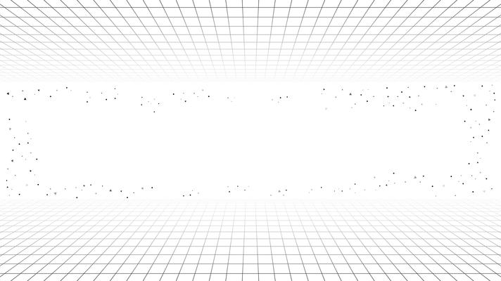 Monochrome minimal retro line background, style futuristic synth retro wave