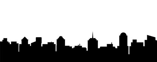 City Silhouette Vector Art Icons And Graphics For Free Download