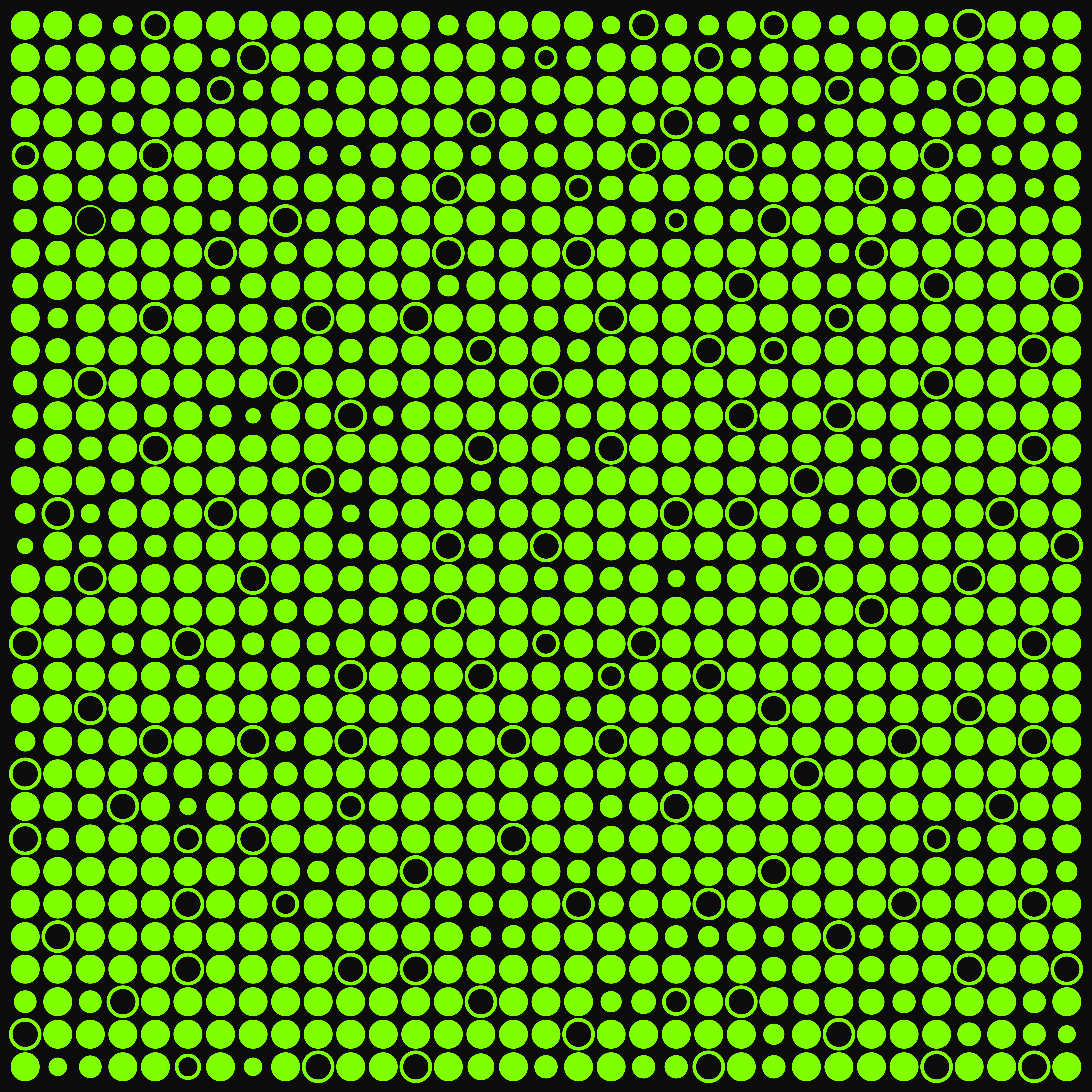 Abstract Green And Black Background With Dots Circles Download