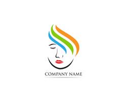 Beauty salon logo vectors