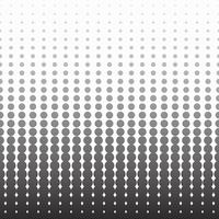 Halftone monochrome pattern vertical background vector