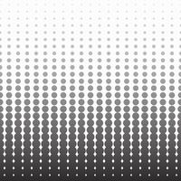 Halftone monochrome pattern vertical background vector