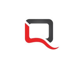 Q Letter Logo Template vector