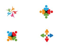 community care Logo template vector 