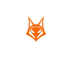 Fox logo vector plantilla ilustrador