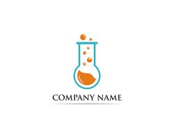 Lab logo vector icon template illustration