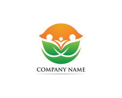 Family care logo and symbol  vector