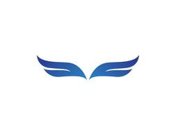 Falcon wing logo and symbol vector illustrator