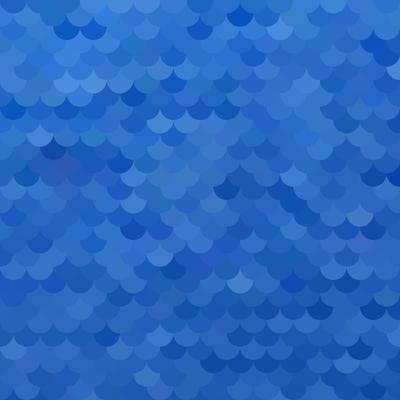 Blue Roof tiles pattern, Creative Design Templates