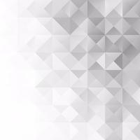 Gray White Grid Mosaic Background, Creative Design Templates vector