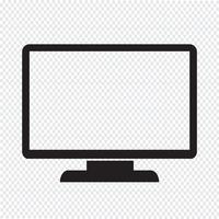 Monitor Icon  Symbol Sign