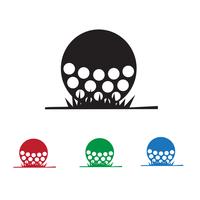 Golf icon  symbol sign vector