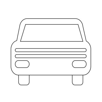 Car icon  symbol sign