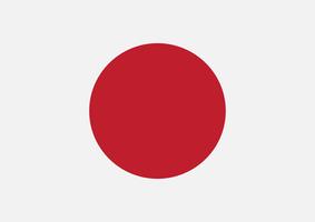 Japan Flag  symbol sign vector