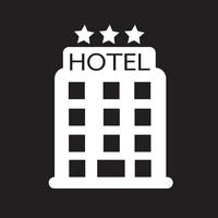 hotel icon  symbol sign vector