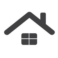 home icon  symbol sign vector