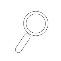 search icon  symbol sign vector