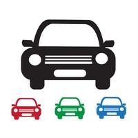 Car Icon  symbol sign vector