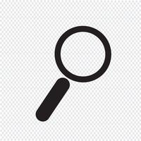 search icon  symbol sign vector