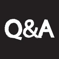 question  answer icon vector