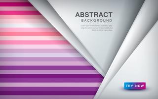 Abstract colored background with overlap layer and color halftone decoration vector