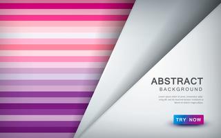 Abstract colored background with overlap layer and color halftone decoration vector