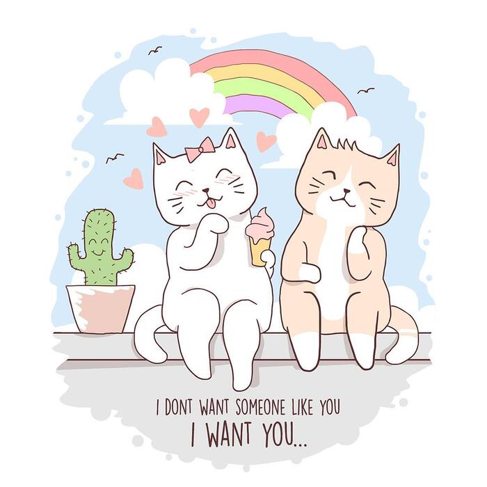 Cute Valentine Vector Art, Icons, and Graphics for Free Download