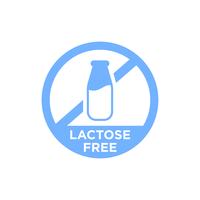 Lactose free icon.  vector