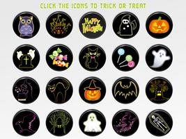 Set of assorted Happy Halloween user interface icons. vector