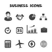 business icons symbol