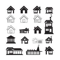 Real Estate Icons set vector