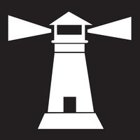 lighthouse icon  symbol sign