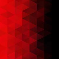Fondo de mosaico de rejilla roja, plantillas de diseño creativo vector