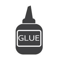 glue icon  symbol sign vector