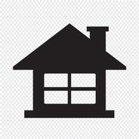 Home Icon  symbol sign vector