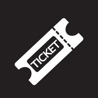 ticket icon  symbol sign vector