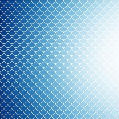 Blue Roof tiles pattern, Creative Design Templates