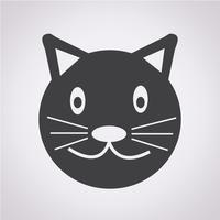Cat icon  symbol sign vector
