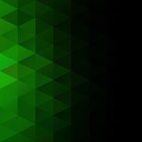 Green Grid Mosaic Background, Creative Design Templates vector